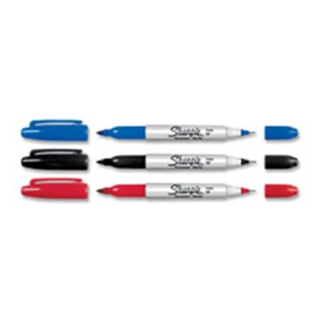 Sanford Sanford Brands SAN32175PP Sharpie Twin-Tip Markers; 4 Per Pack SAN32175PP